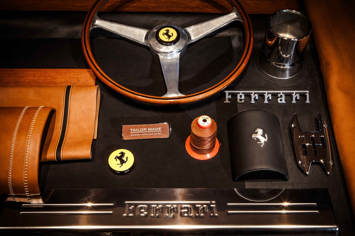 法拉利個性化訂製服務。（圖片提供：Montblanc）