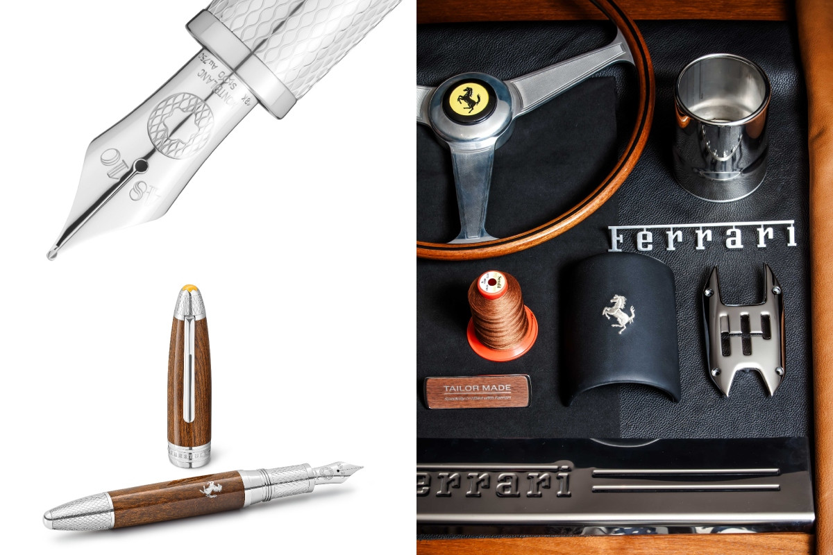 筆尖彷彿照見GT跑車車身面板。（圖片提供：Montblanc）