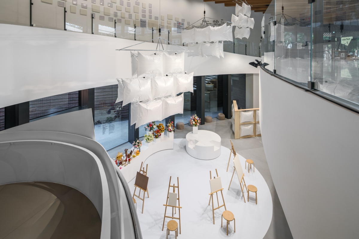 《你缺藝術家嗎？先「畫」再說！》100天邀請萬名素人藝術家、共創接力佔領美術館！（圖片提供：勤美術館） 