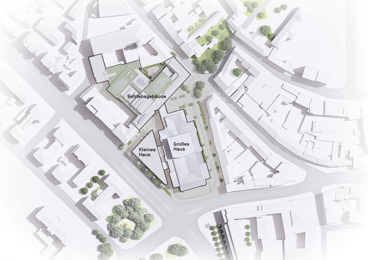 奧格斯堡國家劇院翻新擴建計畫圖