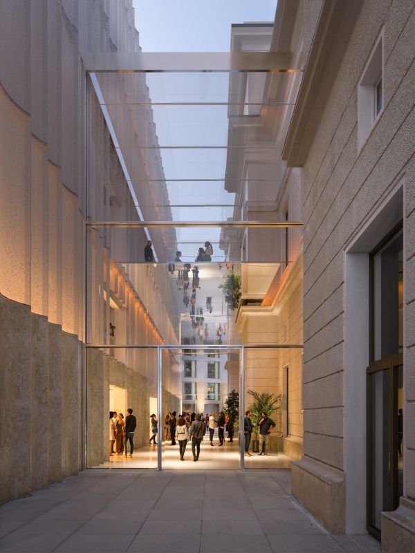 奧格斯堡國家劇院翻新擴建示意圖 