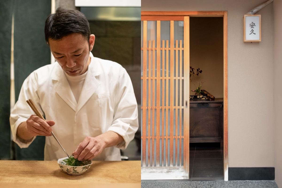 京都割烹名店「安久ANKYU」首度來台！主廚上田陽三親領團隊，集日、台當季食材演繹春日旬味