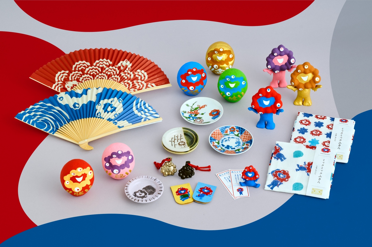 創立於1716年的中川政七商店，以兼具職人工藝的生活用品聞名，其與脈脈聯名推出多款商品。（圖片提供 © 中川政七商店 ©Expo 2025）