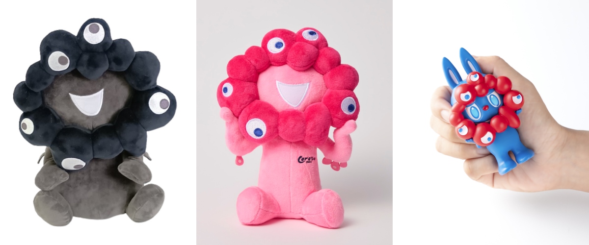 黑色、粉色的特殊色，以及和Labubu的聯名款。（圖片提供 © Expo 2025）