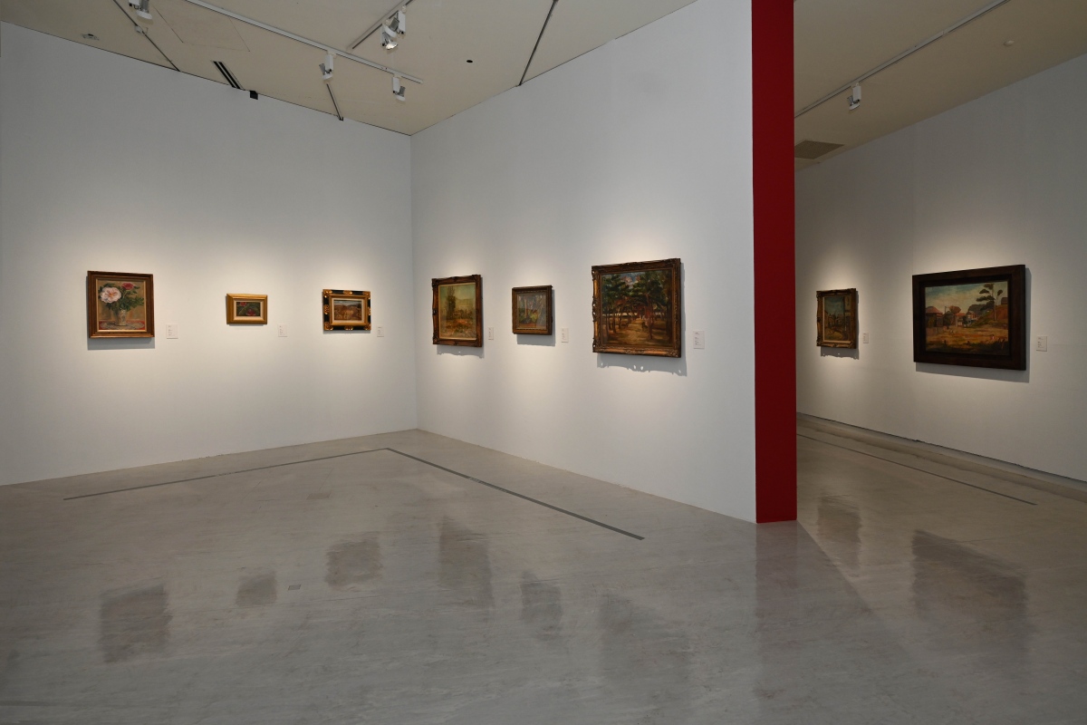 「植棋的歌—短而亮的生命力」展覽一隅（圖片提供：國美館）