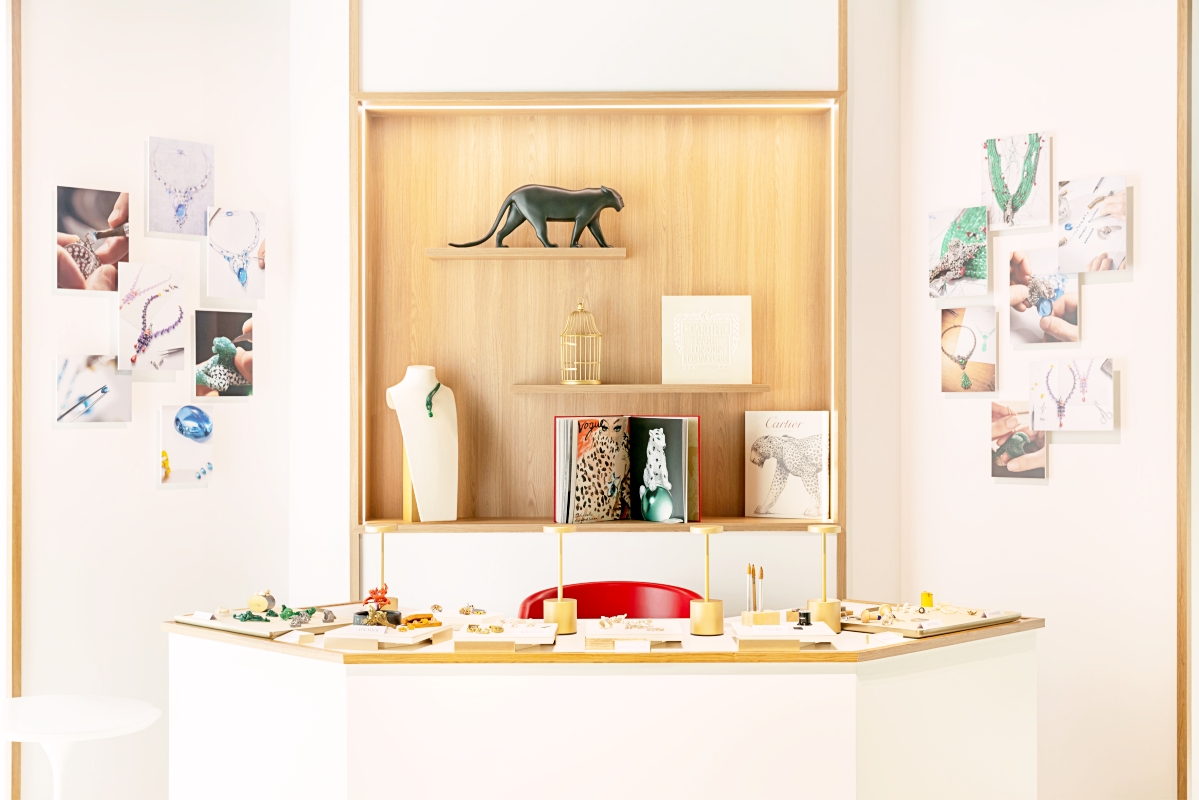 卡地亞 EN ÉQUILIBRE 系列頂級珠寶展「Les Moments Cartier」。（圖片提供：Cartier）