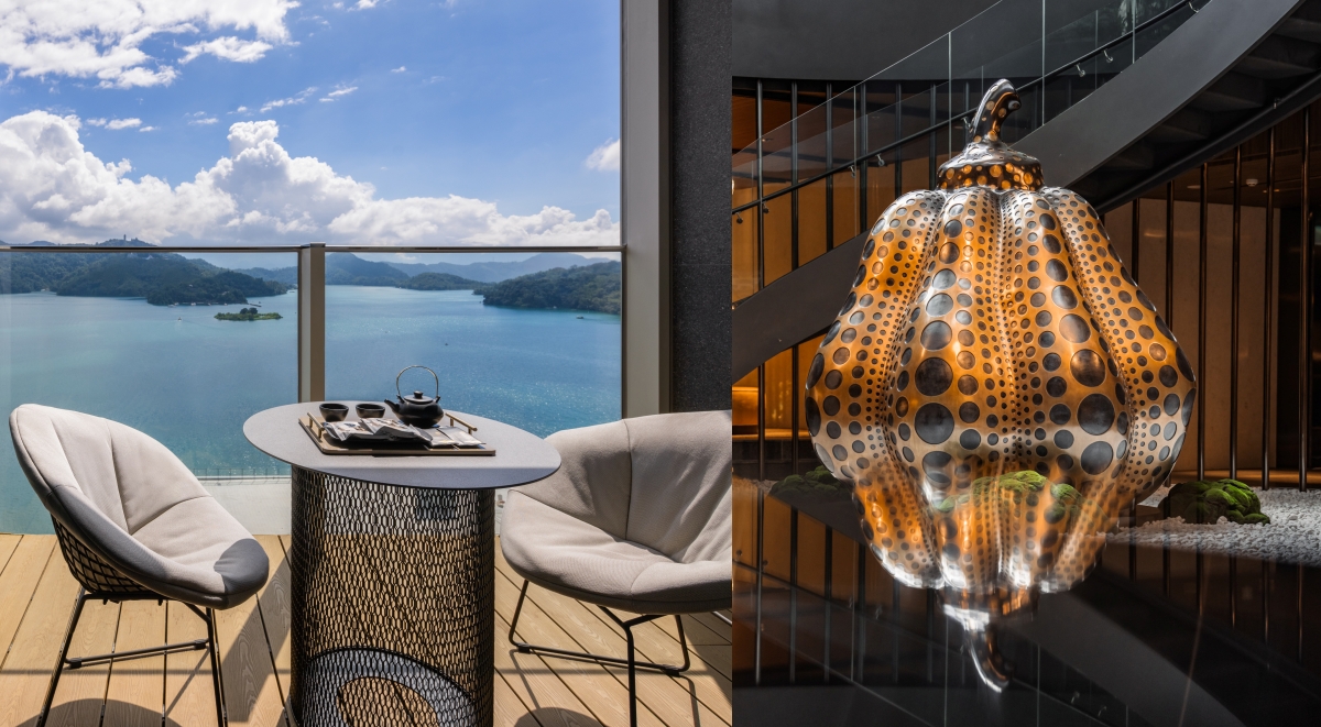 湖畔之上，藝術棲居！日月潭「漢來日月行館」推出日影水月藝術體驗，展開藝術與生活的緩慢對話