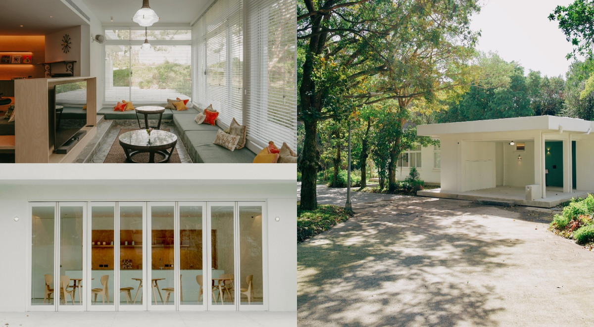 去陽明山過一夜，允許生活偶爾慢下！YMS by onefifteen全區開放：綠意包裹套房、獨棟旅宿，4月新展將藝術帶入起居