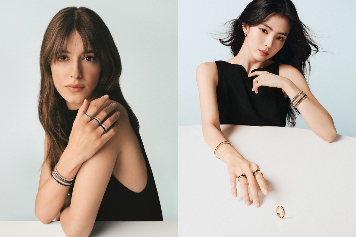 Daisy Edgar-Jones、韓韶禧演繹全新Quatre系列Mini作品。（圖片提供：Boucheron）