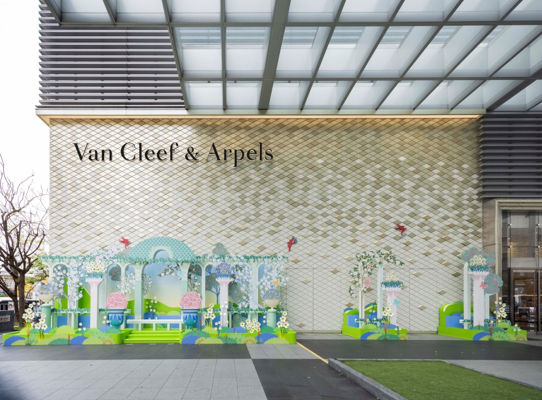 Van Cleef & Arpels 微風信義旗艦店。（攝影：Weihan Chang）