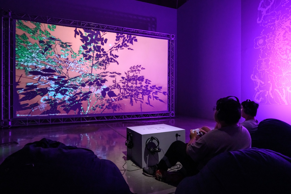 艾莉絲‧巴克內爾（Alice BUCKNELL）〈地球引擎〉展場一隅（圖片提供：國美館）