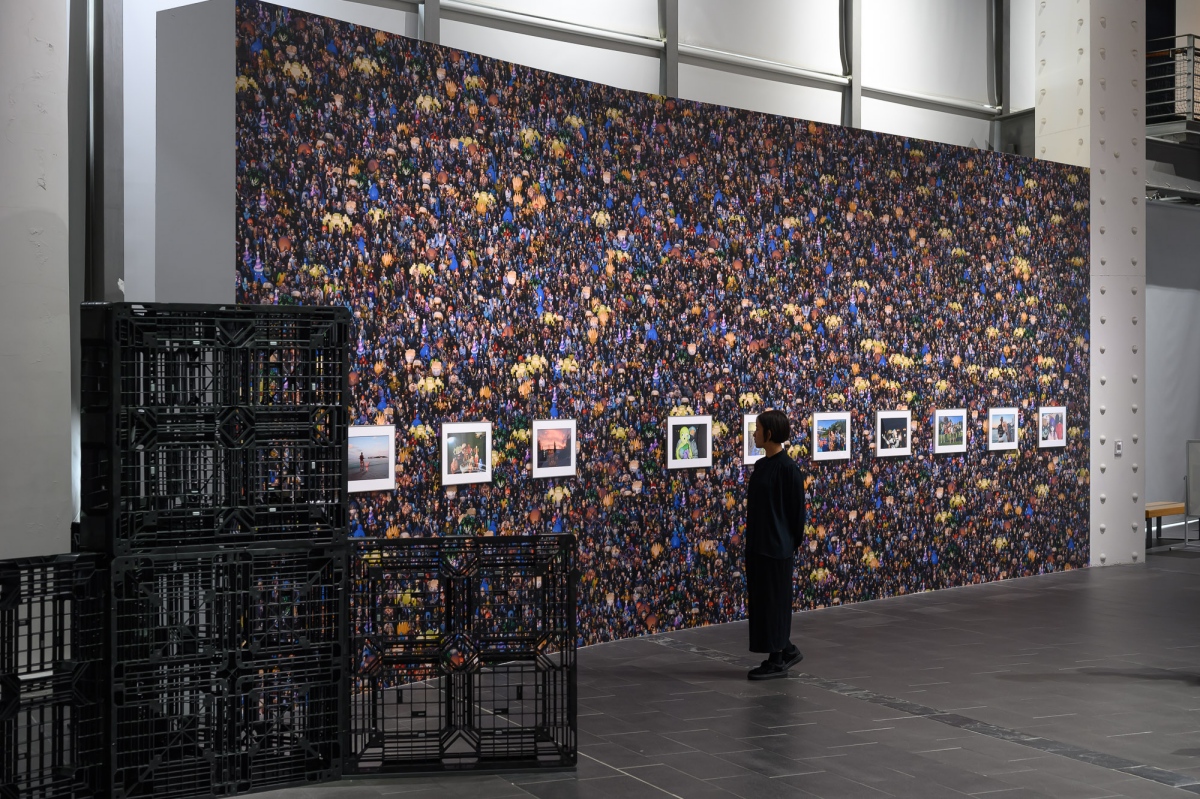 佐藤瞭太郎（Ryotaro SATO）〈虛擬人生〉展場一隅（圖片提供：國美館）