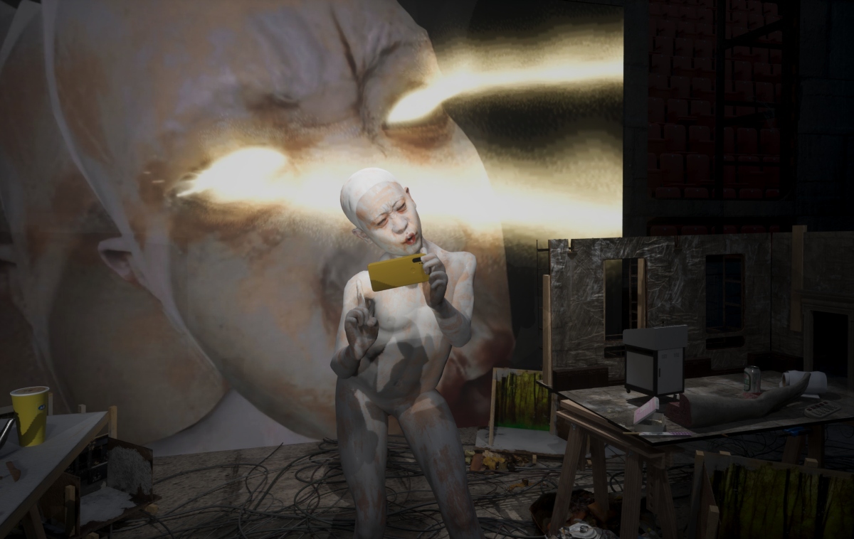 李亦凡，《鬱卒的平面》（影像截圖），2026，60分，影像裝置。©李亦凡,藝術家與2026威尼斯雙年展台灣館提供