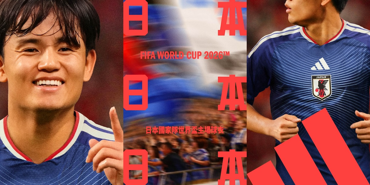 愛迪達adidas「2026世足國家隊球衣」亮相！看阿根廷、德國、義大利、西班牙、日本5國設計亮點
