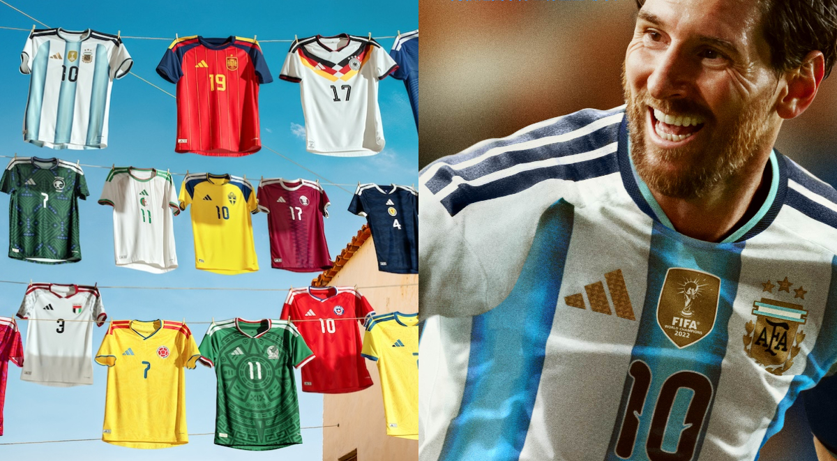 愛迪達adidas「2026世足國家隊球衣」亮相！看阿根廷、德國、義大利、西班牙、日本5國設計亮點
