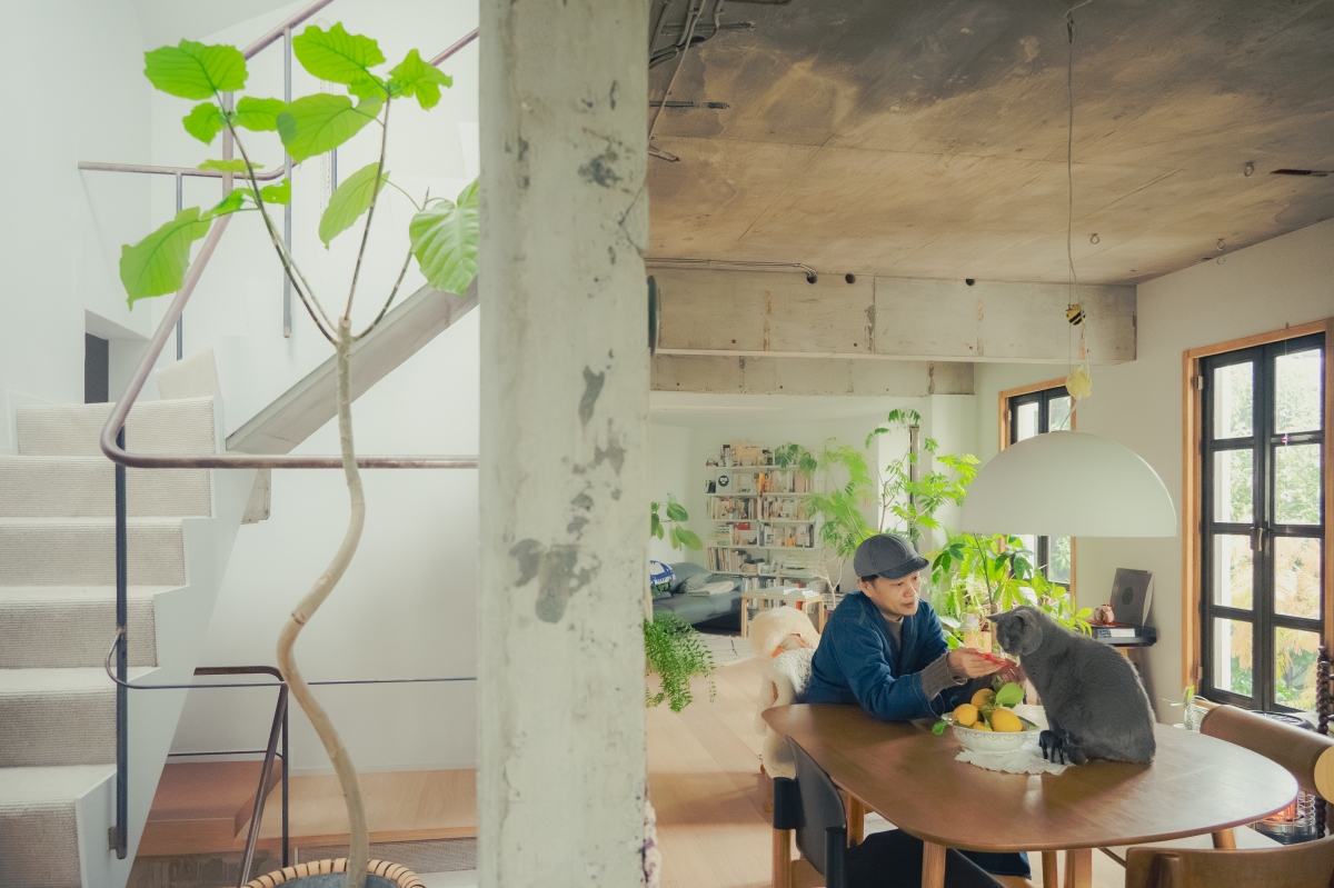 鈴野浩一僅花2個月完成規劃施工的住宅。（攝影：傅詩翔）