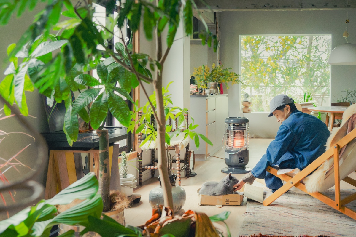 Sunny是「放鬆的專家」，牠的生活態度也影響了鈴野浩一。（攝影：傅詩翔）