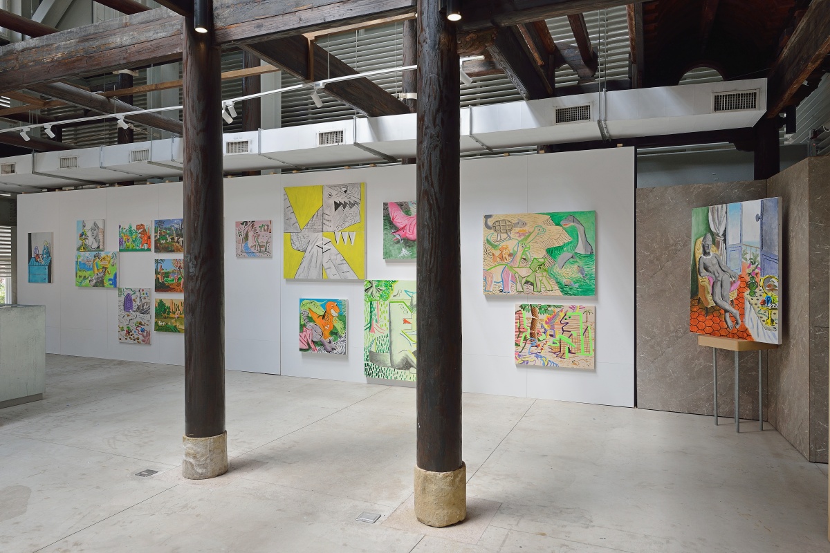 「樂園中的恐龍」一區。（圖片提供：楊立）