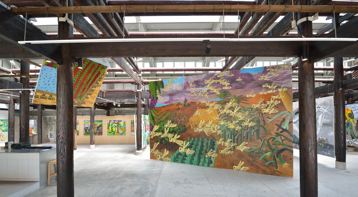 「畫家宇宙」楊立個展《盛世之後》台中儒考棚登場！6米巨作直視後疫情時代的秩序崩解