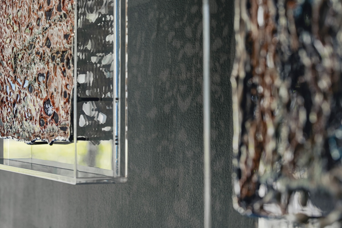 李盈蓁〈從底部而生的景〉局部。（圖片提供：葛映辰）