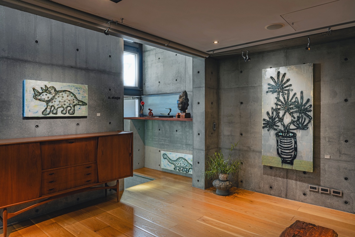 劉文豪〈65〉、〈61〉、〈千年木〉。（圖片提供：葛映辰）