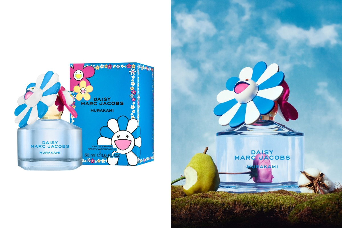 Marc Jacobs x 村上隆聯名香氛藍夢之謐限量版。（圖片提供：Marc Jacobs）