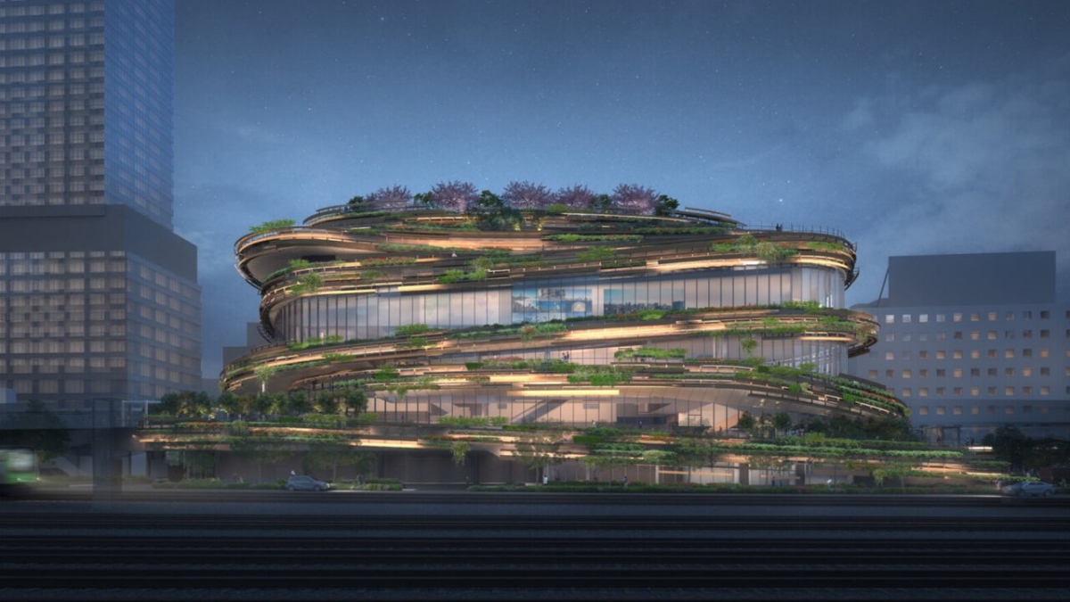 MoN 高輪：敘事藝術館示意圖（圖片來源：TAKANAWA GATEWAY CITY