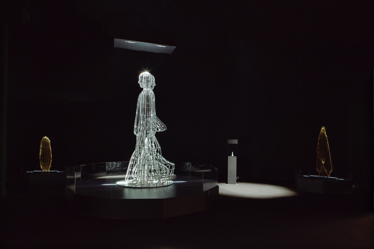 「ぐるぐる展—進化しつづける人類の物語」展示作品《Heading》（圖片來源：JR東日本文化創造財団）