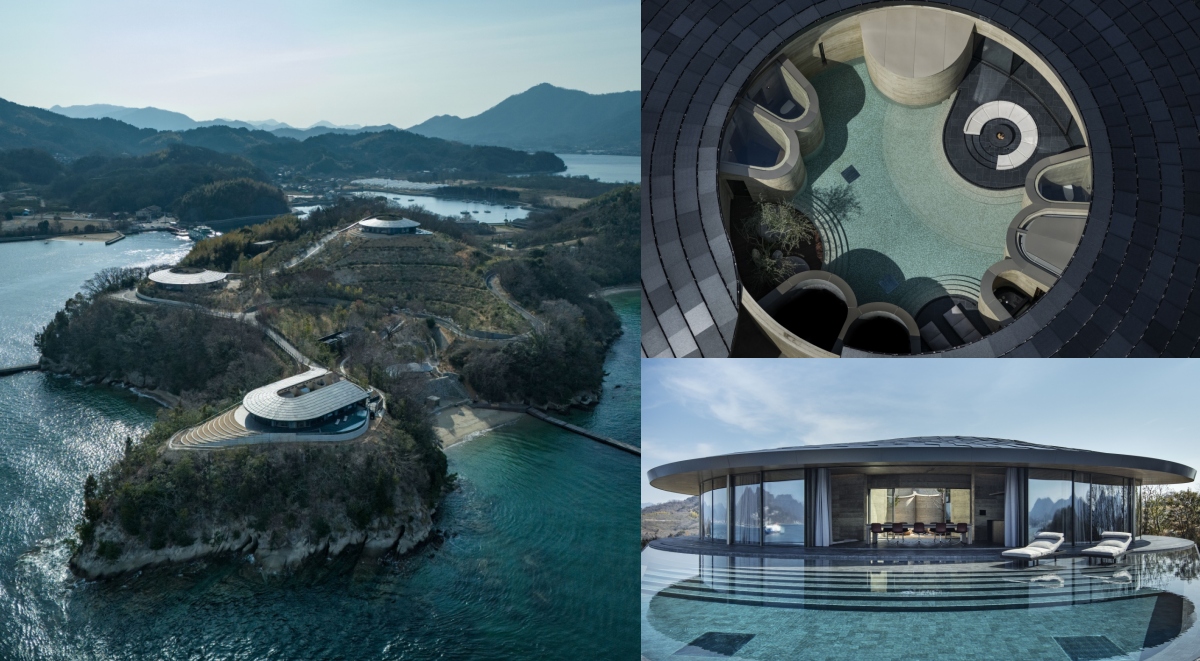 BIG日本首作「NOT A HOTEL SETOUCHI」開業！坐擁瀨戶內海美景，打造3棟以「角度」為靈感的獨特別墅