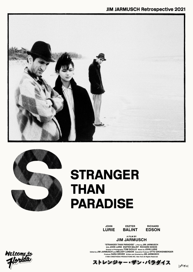 影響大島依提亜極深的賈木許《天堂陌影》，日後他也為此片設計日本重映版海報。（圖片提供：大島依提亜）