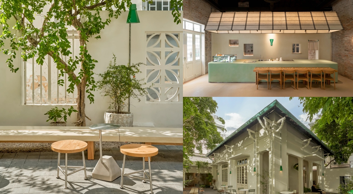 越南胡志明市抹茶店「Matte Matcha & Teabar」：法式百年老屋華麗新生，化身當代時髦茶館