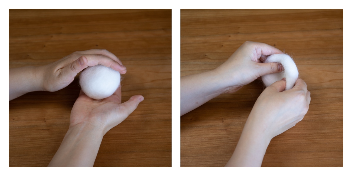 左：步驟1、右：步驟2。（圖片提供：rojiman & umatan）