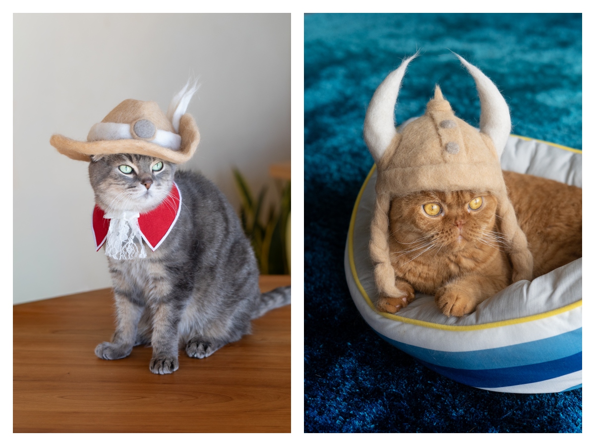 左：《三劍客》角色、右：維京海盜。（圖片提供：rojiman & umatan）