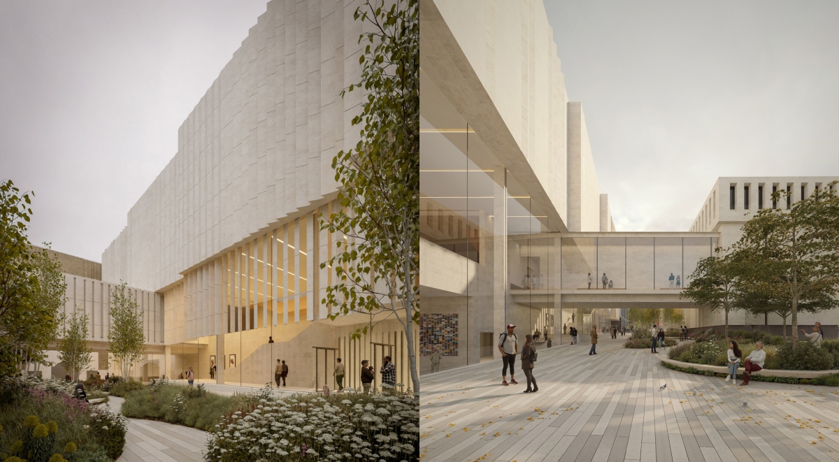 隈研吾操刀英國國家美術館全新展廳建築！以波特蘭石、層疊形式，打造優雅純粹的藝術殿堂