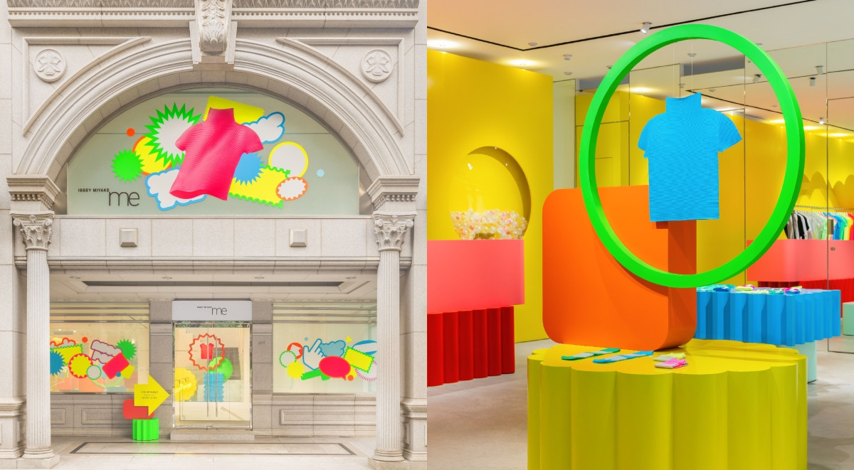 三宅一生「霓虹樂園」期間限定至4/29！Neon Pop登陸台中勤美商圈：看展、逛街兼扭蛋，夢回承載奇想的小時候貼紙簿