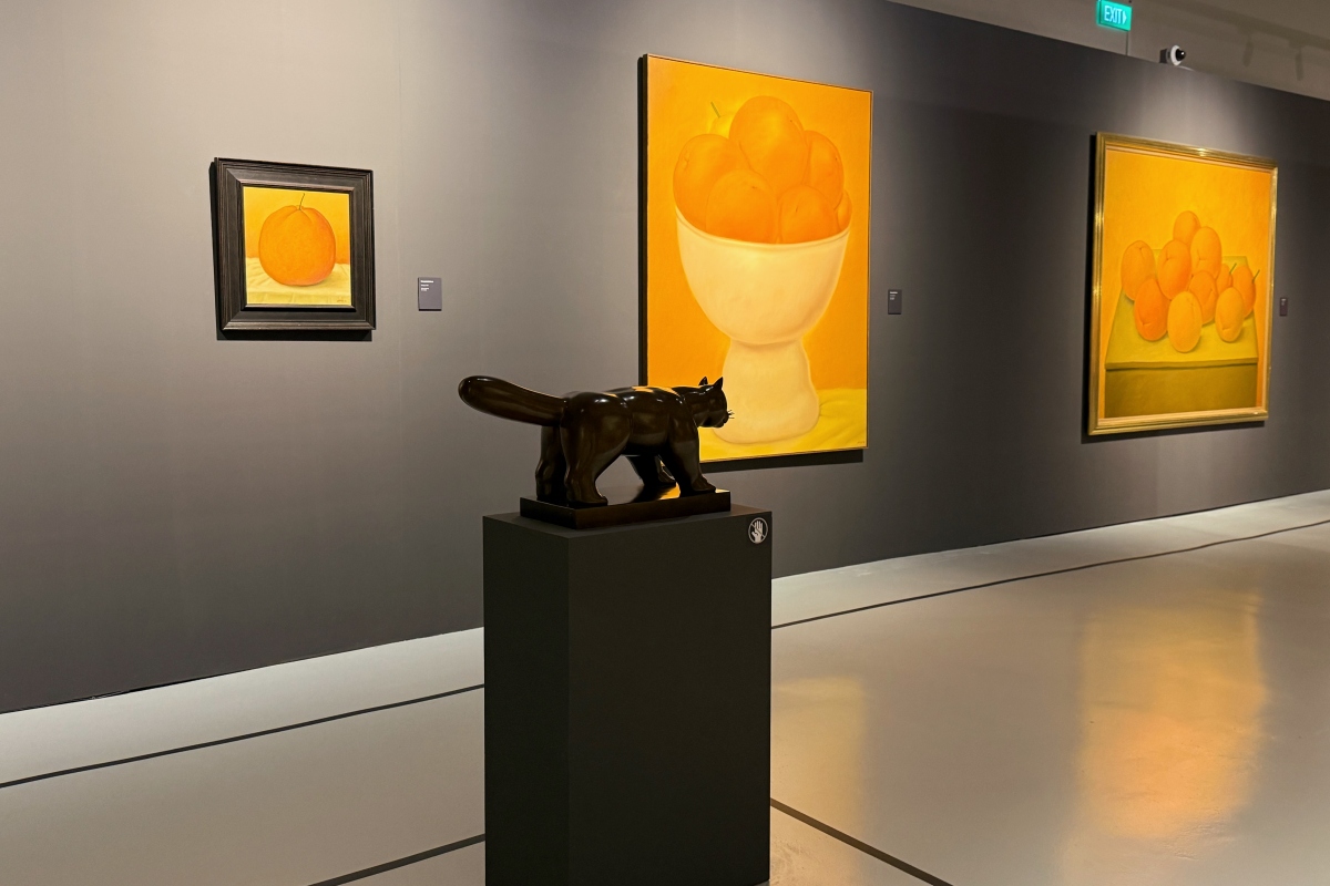 目前波特羅特展於新加坡「IMBA」展出中，之後將登陸台灣，展場呈現方式也會有所不同。（攝影：Adela Cheng）