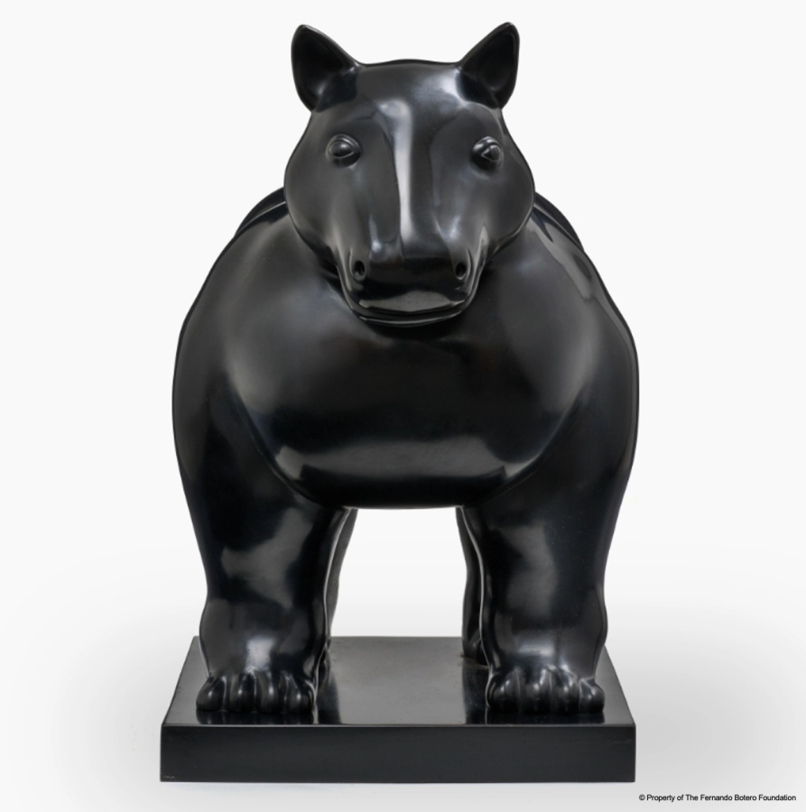 《狗》Fernando Botero, Dog, N,D（圖片提供：聯合數位文創）