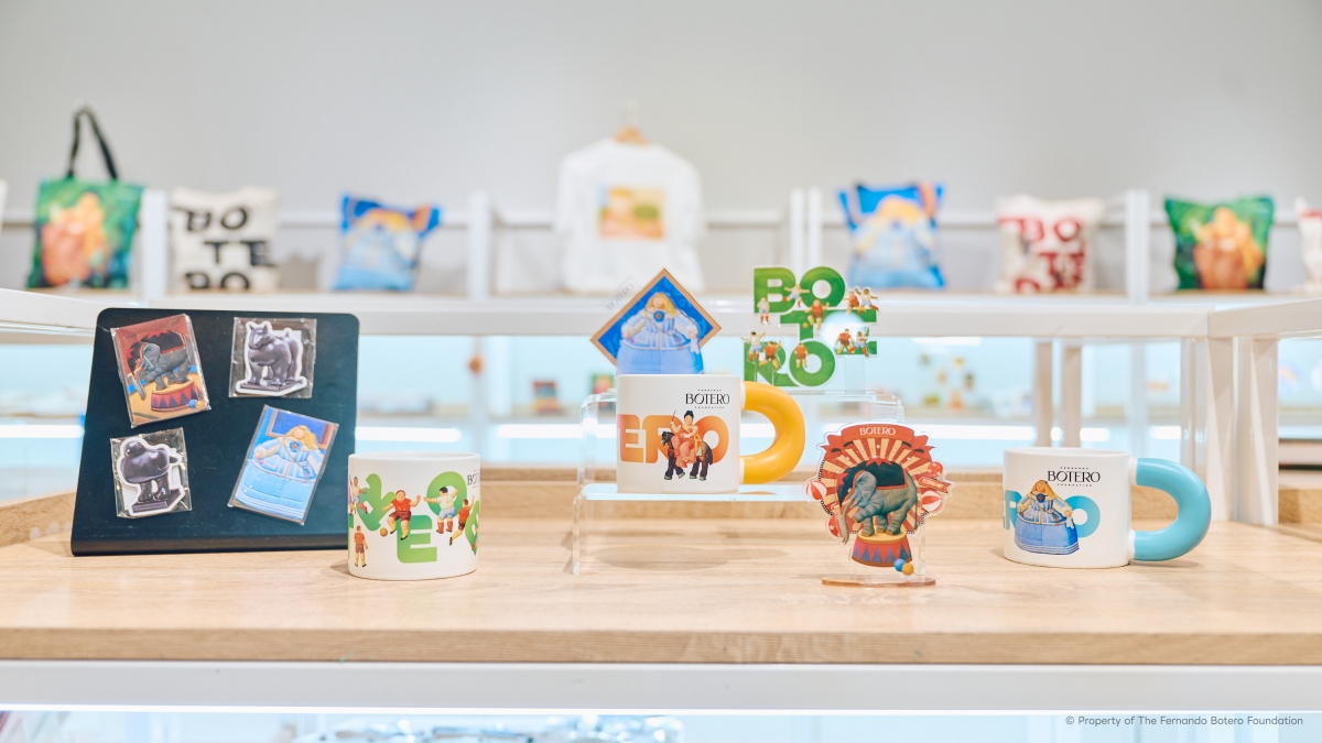 台灣站特別推出一系列限定展覽周邊商品。（圖片提供：聯合數位文創）