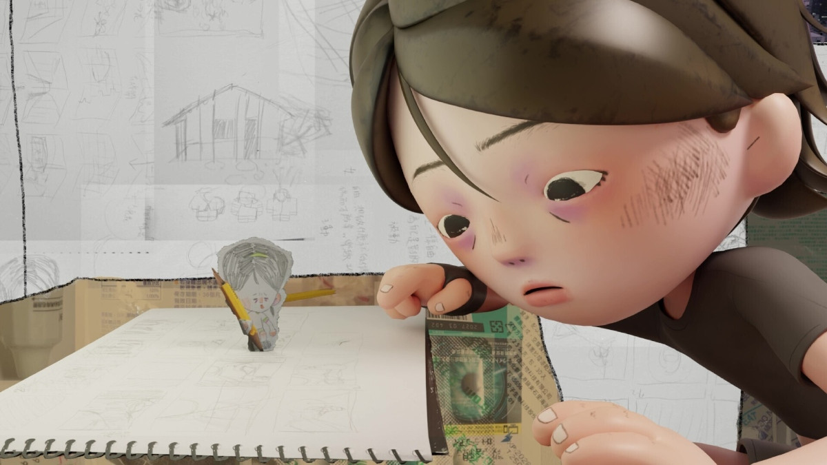 數位影像設計類入圍作品《我不幹了》。（圖片提供：台灣設計研究院）