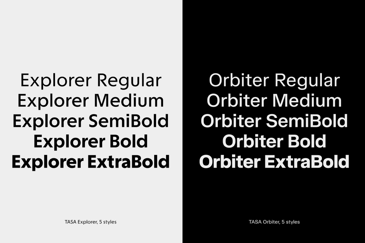 台灣製造歐文字體首登Google Fonts！Local Remote設計TASA太空中心專屬字體「Orbitor」與「Explorer」