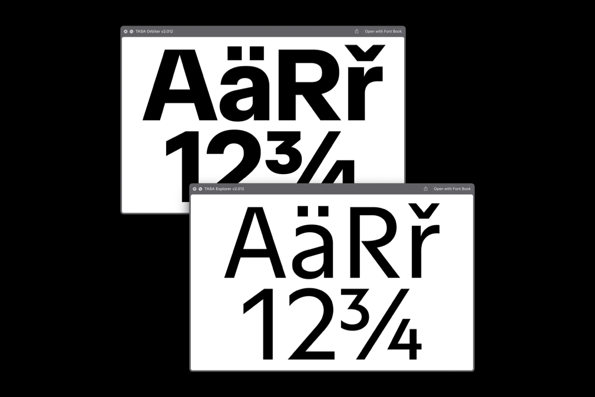 台灣製造歐文字體首登Google Fonts！Local Remote設計TASA太空中心專屬字體「Orbitor」與「Explorer」