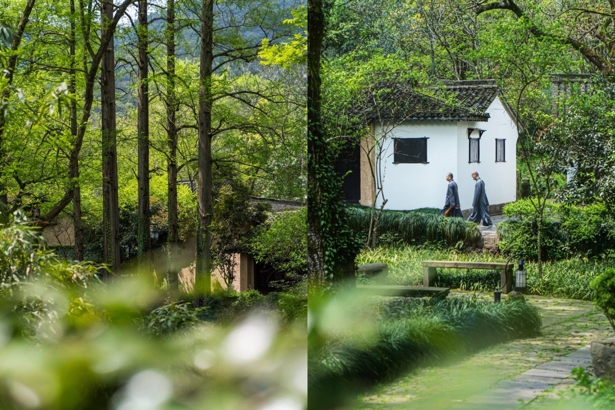 杭州法雲安縵。（圖片來源：Aman、Instagram @amanfayun）