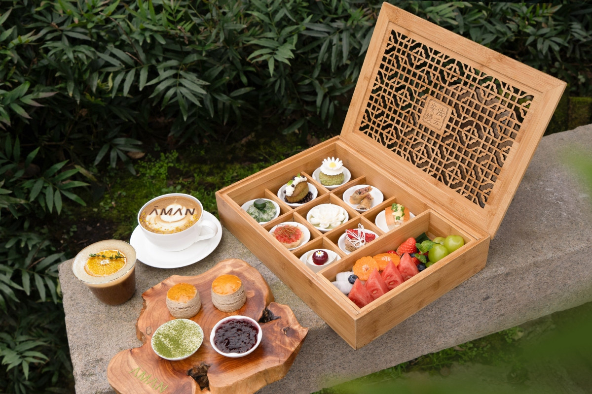 西餐廳下午茶。（圖片提供：Aman）