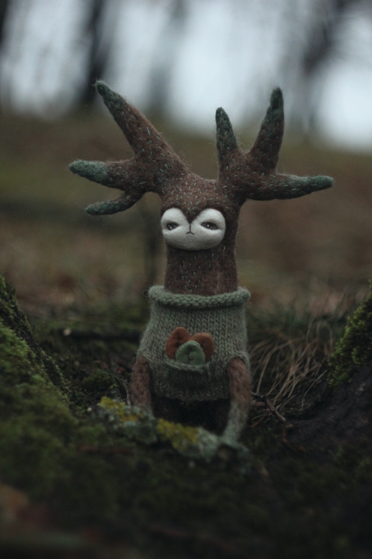 The forest keeper(brown)森靈（圖片提供：one little planet）