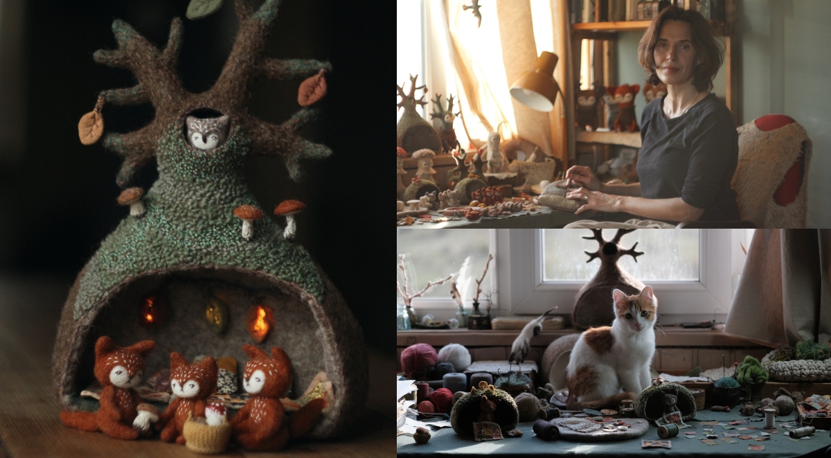 走進羊毛氈的奇幻世界！藝術家Oksana Pero全球首場個展台北登場，集結26件代表作與首次公開手稿