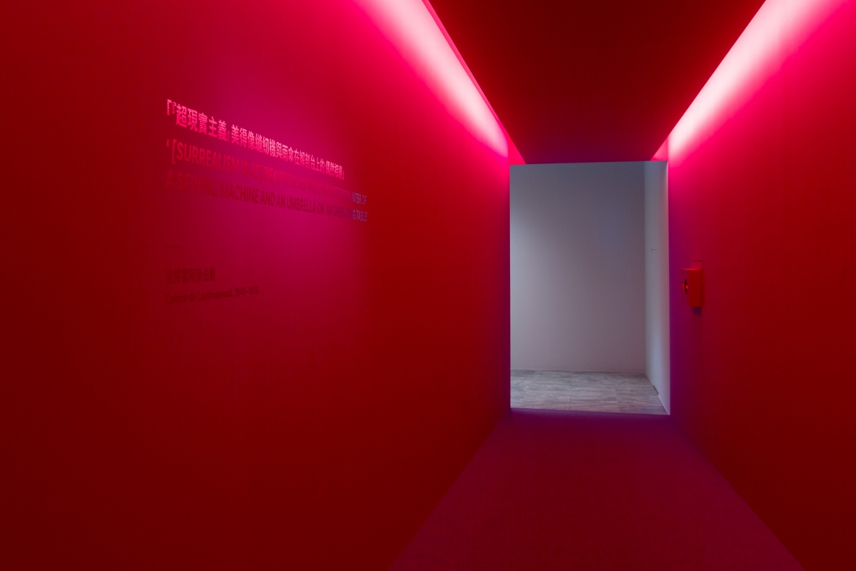 「超現實主義：對話中的世界」展場一隅（圖片提供：北美館）