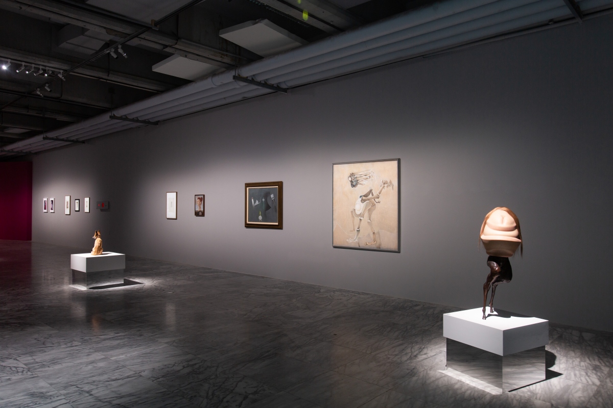 「超現實主義：對話中的世界」展場一隅（圖片提供：北美館）