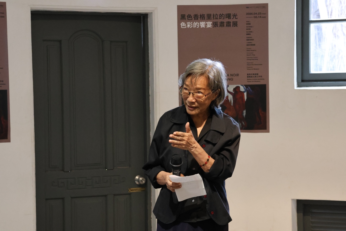 藝術家張肅肅（圖片提供：南美館）