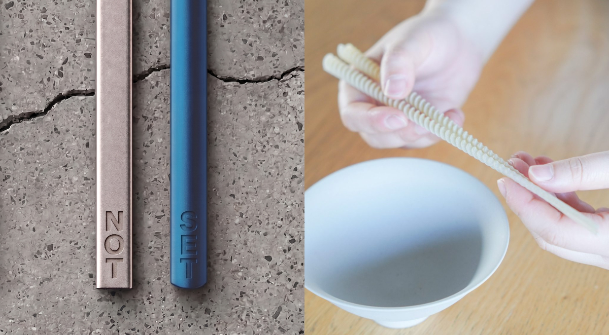 【2026米蘭設計週】11款腦洞大開的「筷子設計」！這雙義大利麵筷用完還能吃