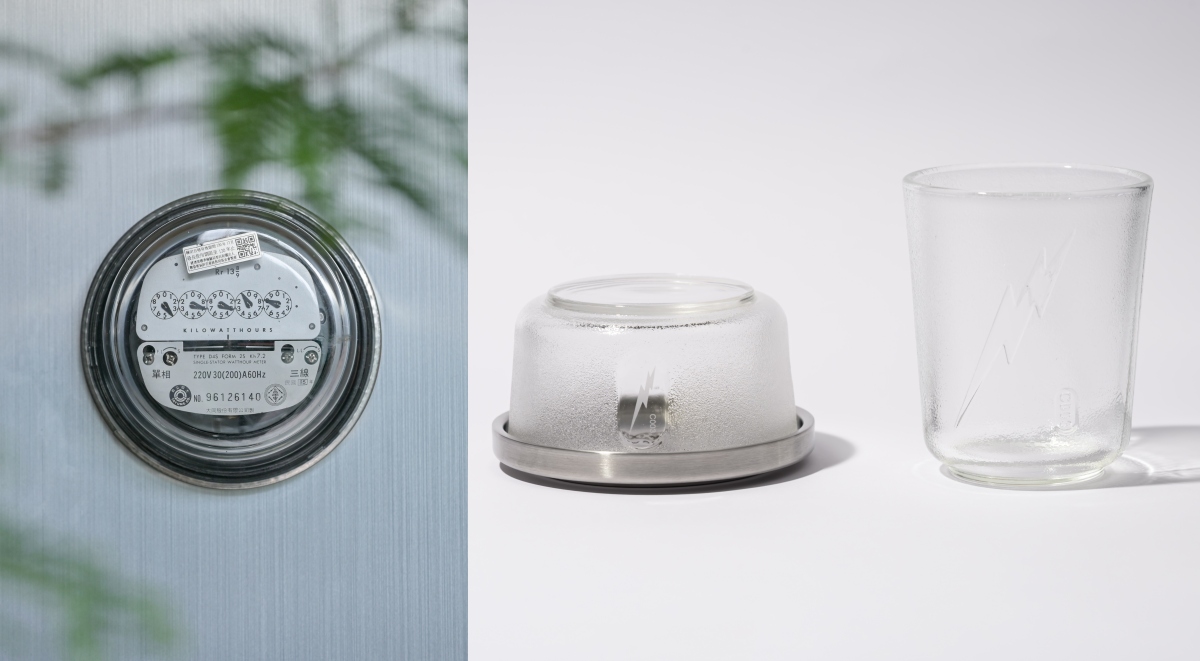 電表玻璃蓋華麗轉身！台電文創將退役材料化為「千千杯」與「瓦瓦碗」，讓每一度電的記憶回到餐桌